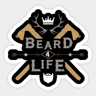 Beard Life Sticker